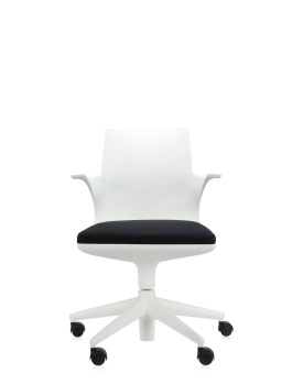 Spoon Chair Armchair White Black