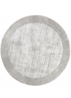 Carpet Decor Tere Light Grey Handmade Collection Round rug
