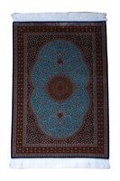 Iran Ghom Harir Silk Carpet 100x150 79673