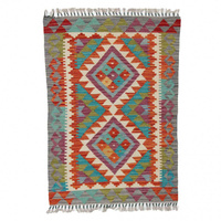 Kelim Maymanah Wool Carpet 79x114 98376