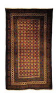 Belutch Iranian Wool Carpet 206x116