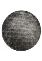 Carpet Decor Aracelis Steel Gray Handmade Collection Round rug