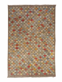Kelim Afghan Wool Carpet 130813 118x181