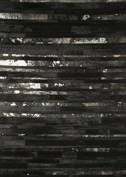 Serge Lesage Hoover Noir leather rug