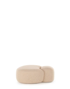 Aaland pouf Cream