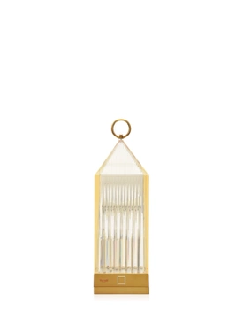 Lantern Table Lamp Gold