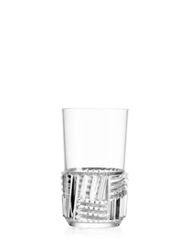 Trama Long Glasses Set (4 pieces) Transparent