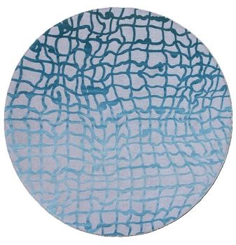 Louis de Poortere Blue Marine Round Rug 9203