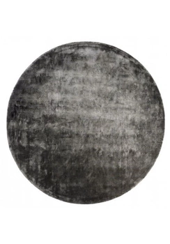 Carpet Decor Aracelis Steel Gray Handmade Collection Round rug