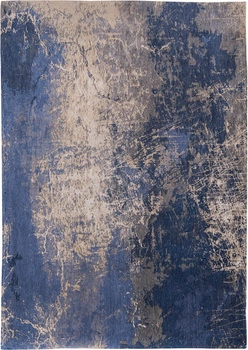 Louis de Poortere Mad Men Cracks Abyss Rug Blue 8629