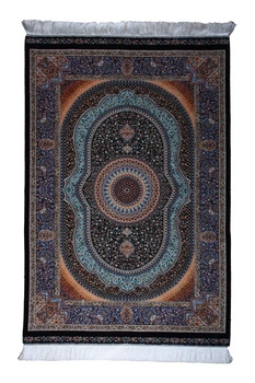Iran Ghom Harir Silk Carpet 100x150 79680