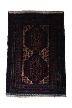Belutch Afghan Wool Rug 128536 85x135