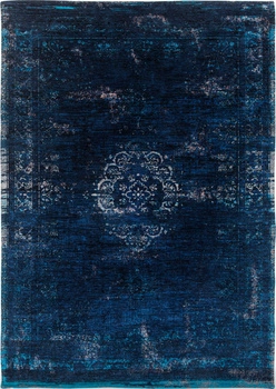 Louis de Poortere Fading World Medallion Blue Night rug 8254