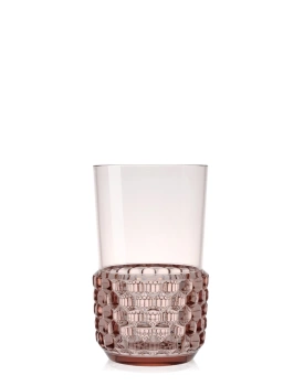 Jellies Family Long Drink Glass Set (4 pieces) Pink