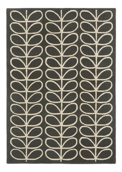 Orla Kiely Linear Stem Slate Carpet 060505