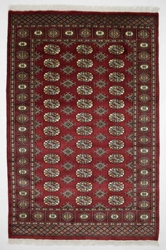 Wool Carpet Pakistan Bokhara terra 188 x 284 29083