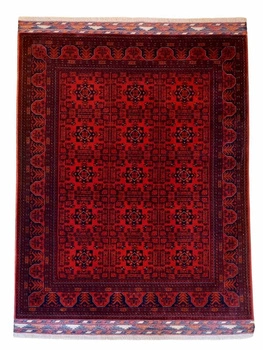 Afghan Khan Wool Carpet 075 x 120 119528