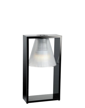 Light-Air Lampka Czarny/Przezroczysty