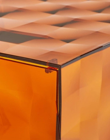 Optic Container with Door Amber