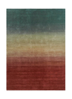 Gan Degrade Petrol-Wine Carpet