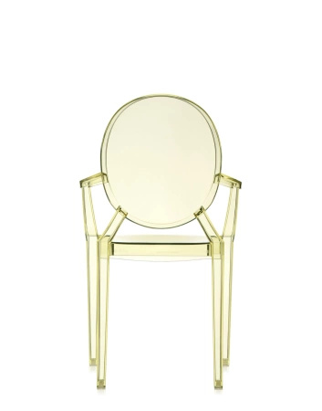 Louis Ghost Chair Yellow