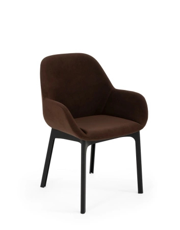 Clap Aquaclean Armchair Black Brown