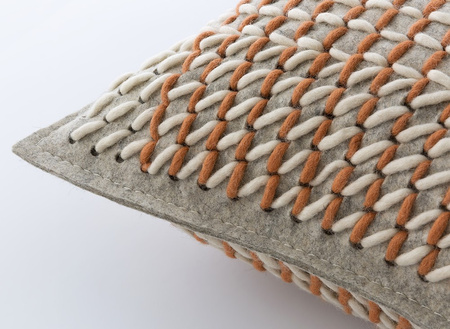 Gan Canevas Geo Coral Pillow