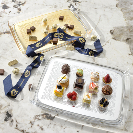 Teatime Tray Chrome Plated