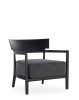  Cara Mat Armchair Black Anthracite