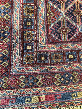 Dywan Wełniany Afghan Unique 193 x 151 65725