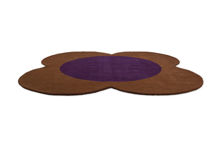 Dywan Orla Kiely Flower Spot CHESTNUT/VIOLET 158401