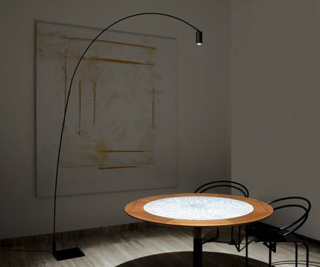 Lampa Stojąca Nemo Fox Czarny