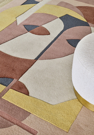 Toulemonde Bochart Aduma Terracotta Carpet