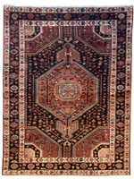 Iranian Wool Rug Unique 127 x 225 76278