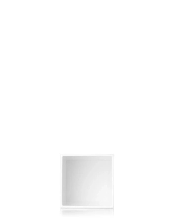 Boxy Toothbrush Mug White