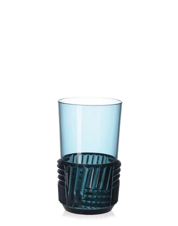 Trama Long Glasses Set (4 pieces) Blue
