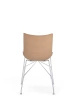 P/Wood Basic Veneer Chair Light Wood Chrome FSC™