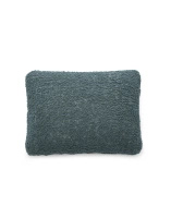 Lunam Cushions Curly Pillow Petrol