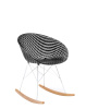 Smatrik Dondolo Chair Black Chrome Plated