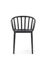 Venice Mat Chair Black Matte