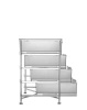Mobil 4 Drawers With Feet Dresser White