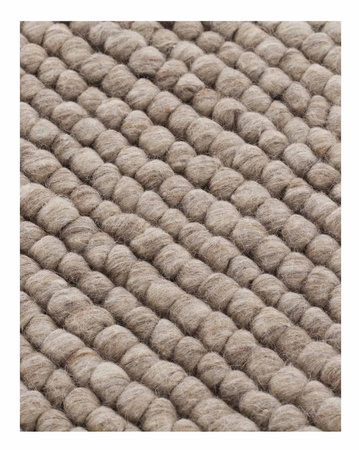 Gan Hand Loom Hoot Carpet Beige