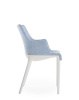 Eleganza Nia Chair White Blue