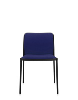 Audrey Soft Chair Black Navy Blue