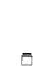 Trays 80 cm x 40 cm Stolik Czarny