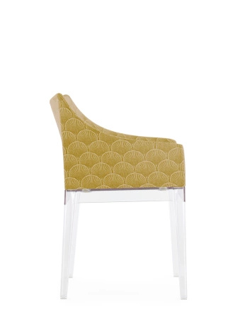Madame Liberty Chair Transparent Mustard