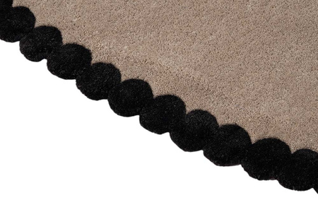 Magda Fornal Laila Beige Black Round 5010 Carpet