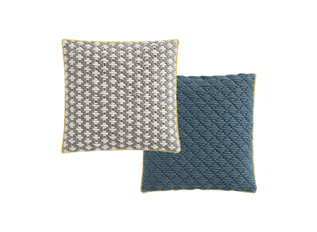 Poduszka Gan Silai Light Grey - Blue