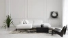 Dywan Carpet Decor Blur Black Handmade Collection