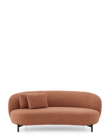 Lunam Curly Sofa Pink